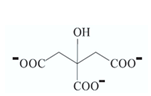 Citrat, 2-hydroxypropan-1,2,3-tricarboxylat